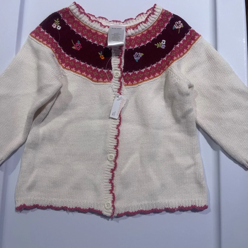 3 baby girl sweaters - Picture 2 of 8